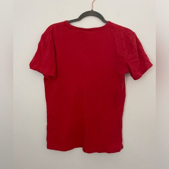CC Filson Womens Short Sleeve Jersey T-shirt Plain RED SMALL - 20154344 - Picture 6 of 11